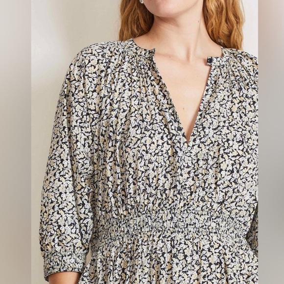 Apiece Apart | Cobano Mini Dress in Fauna Black Print - Picture 2 of 6